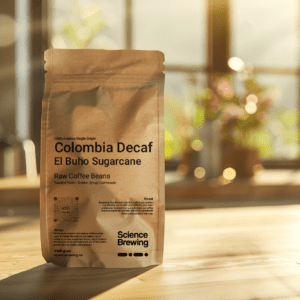 Colombia El Buho Sugarcane Decaf - Raw coffee